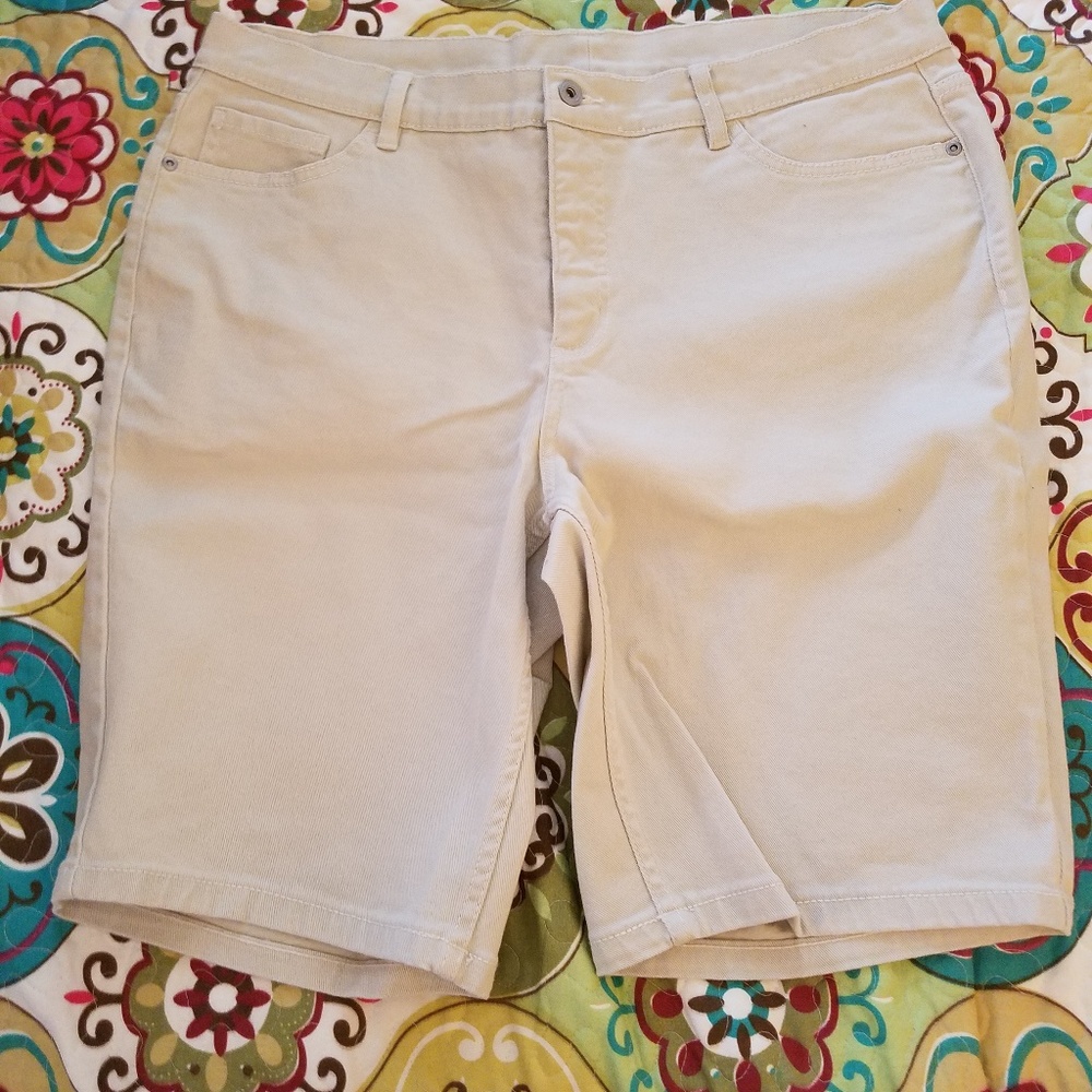 Demin and company shorts from qvc
